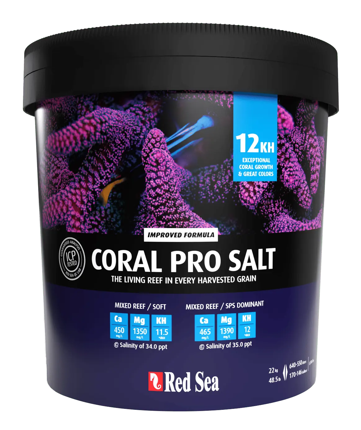 Red Sea salt for reef tank